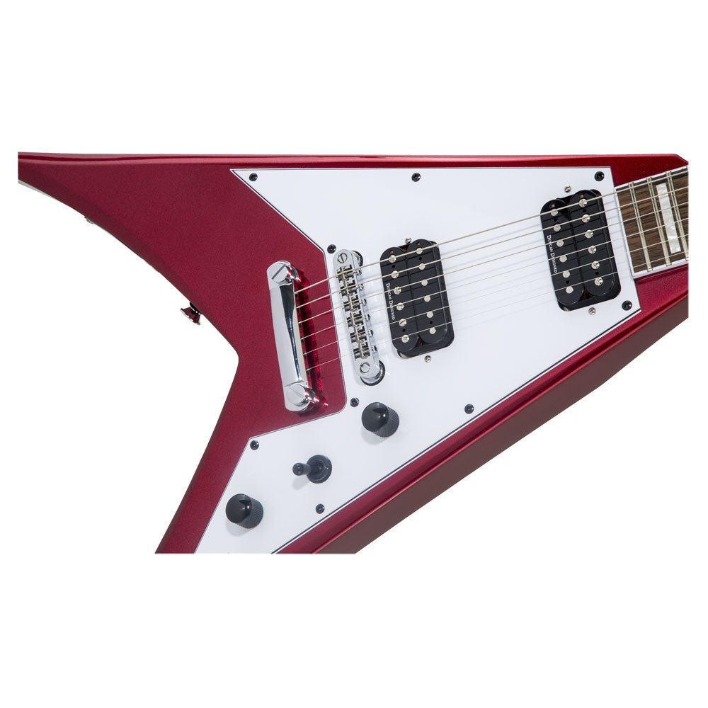 Jackson X Series Signature Scott Ian King V KVXT Candy Apple Red エレキギター ボディアップ