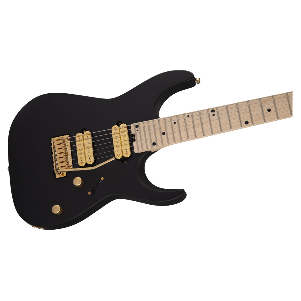 Charvel Angel Vivaldi Signature DK24-7 Nova Satin Black 7弦 エレキギター ボディ全体像