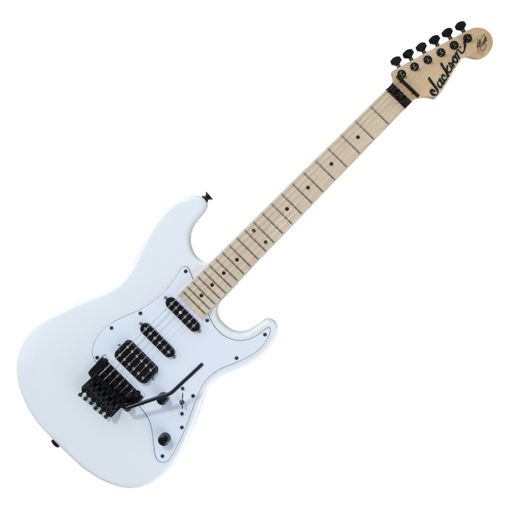 Jackson X Series Signature Adrian Smith SDXM Snow White with White Pickguard エレキギター