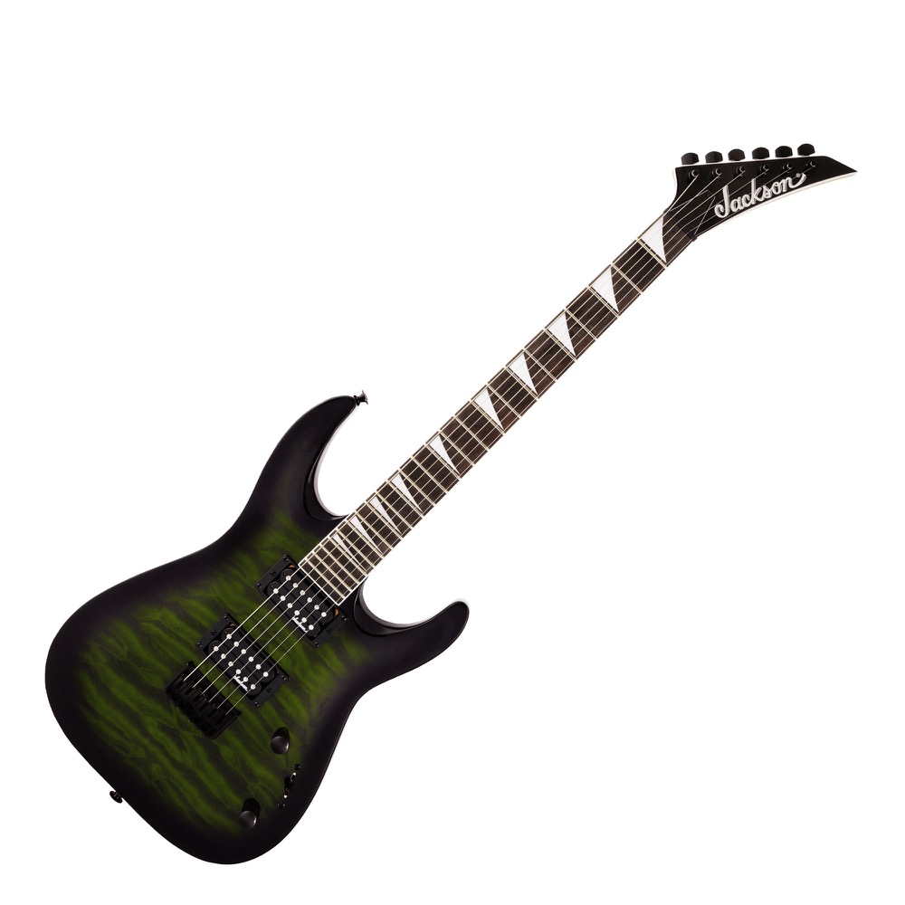 Jackson JS Series Dinky Arch Top JS32Q DKA HT  Transparent Green Burst エレキギター