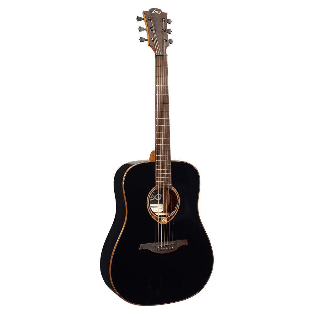 LAG GUITARS T118D-BLK アコースティックギター