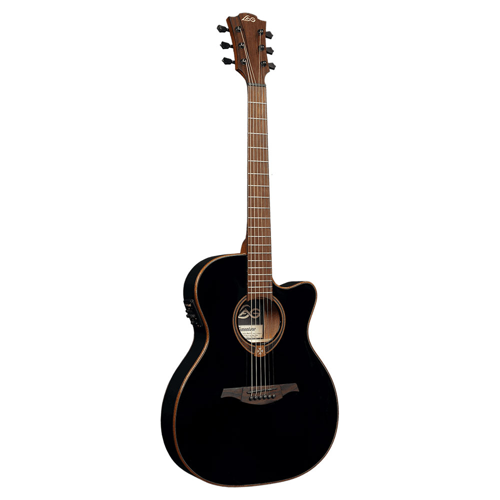 LAG GUITARS T118ASCE-BLK エレクトリックアコースティックギター