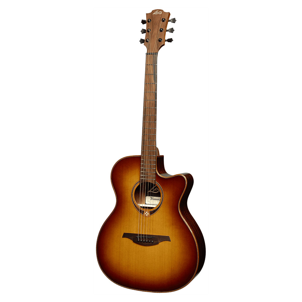 LAG GUITARS T118ASCE-BRS エレクトリックアコースティックギター ボディトップ画像