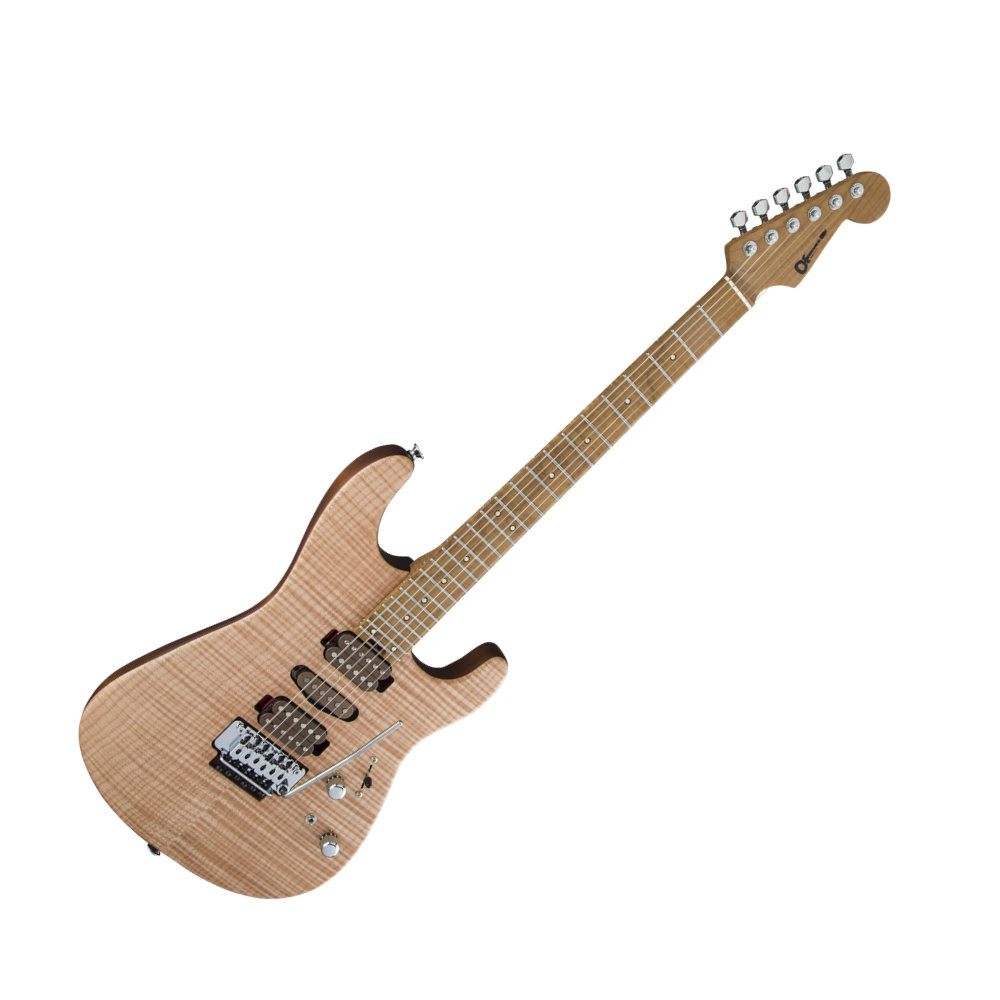 Charvel Guthrie Govan Signature HSH Flame Maple Natural エレキギター 全体像