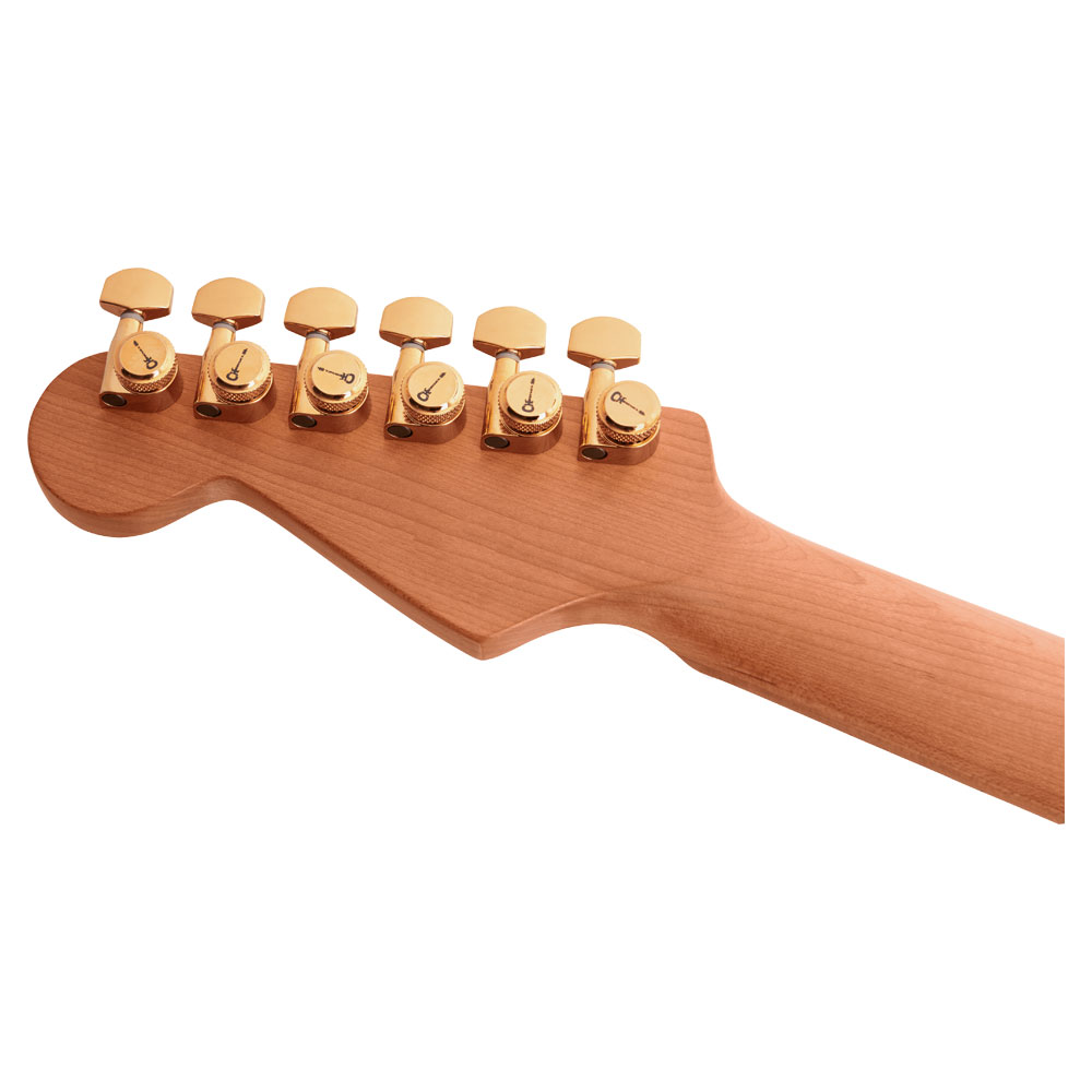 Charvel Pro-Mod DK24 HSS 2PT CM Snow White エレキギター ヘッド裏