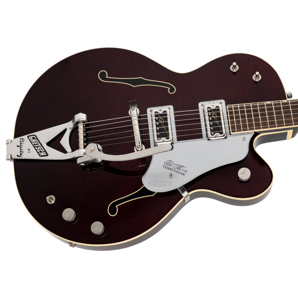 GRETSCH G6119T-62 Vintage Select Edition ’62 Tennessee Hollow Body with Bigsby Dark Cherry Stain エレキギター ボディ画像2
