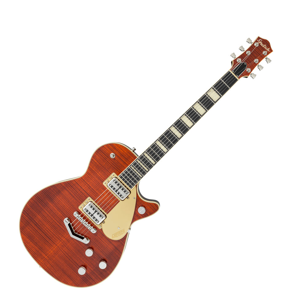 GRETSCH G6228FM Players Edition Jet BT with V-Stoptail Bourbon Stain エレキギター