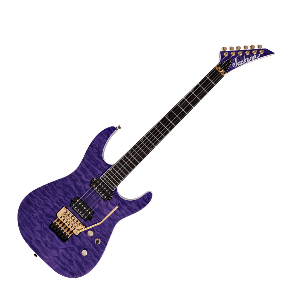 Jackson Pro Series Soloist SL2Q MAH Transparent Purple エレキギター