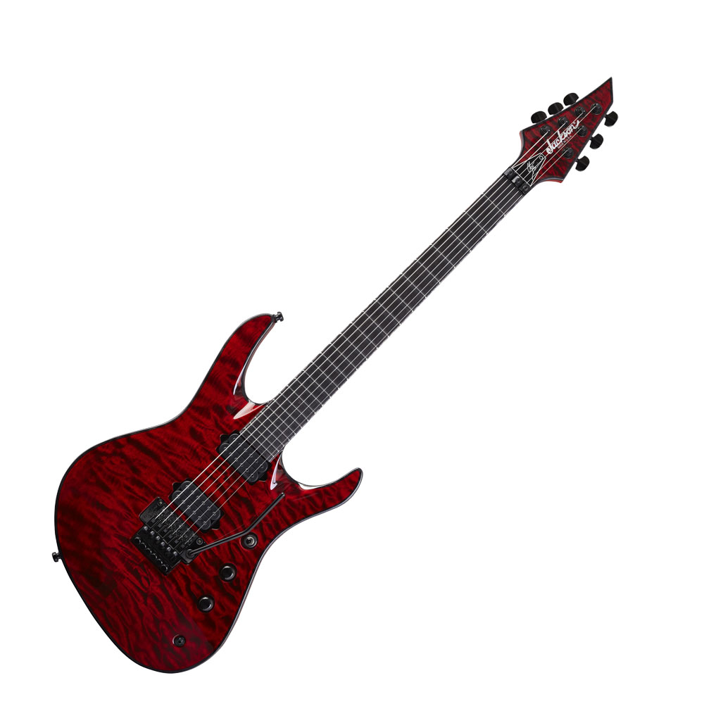 Jackson USA Signature Chris Broderick Soloist 6 Transparent Red エレキギター