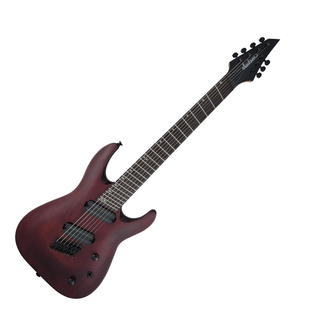 Jackson X Series Dinky Arch Top DKAF7 MS Stained Mahogany 7弦