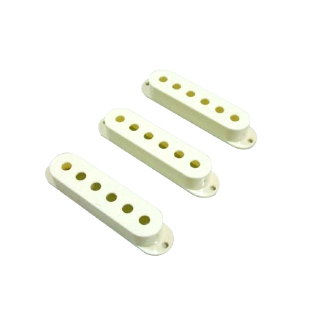 Montreux Single Pickup Cover set Aged White 3 No.8563 ピックアップカバー 3個セット