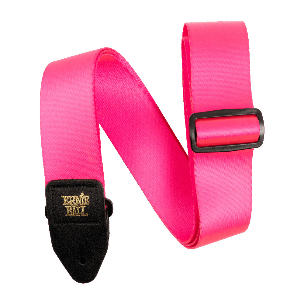 ERNIE BALL 5321 NEON PINK PREMIUM STRAP ギターストラップ