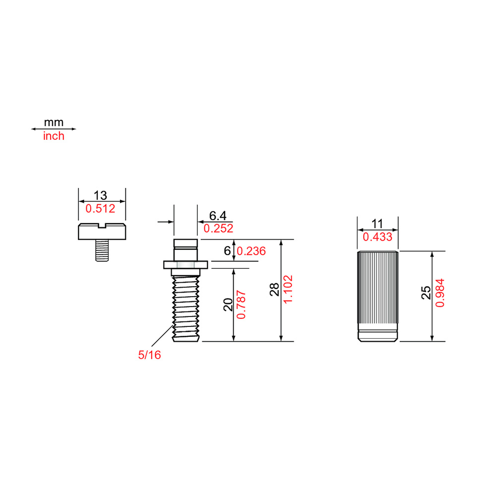 TonePros SS1-B Standard Locking Studs ブリッジスタッド アンカー ブラック(インチ規格 ロッキングスタッド＆ アンカーセット) | chuya-online.com 全国どこでも送料無料の楽器店