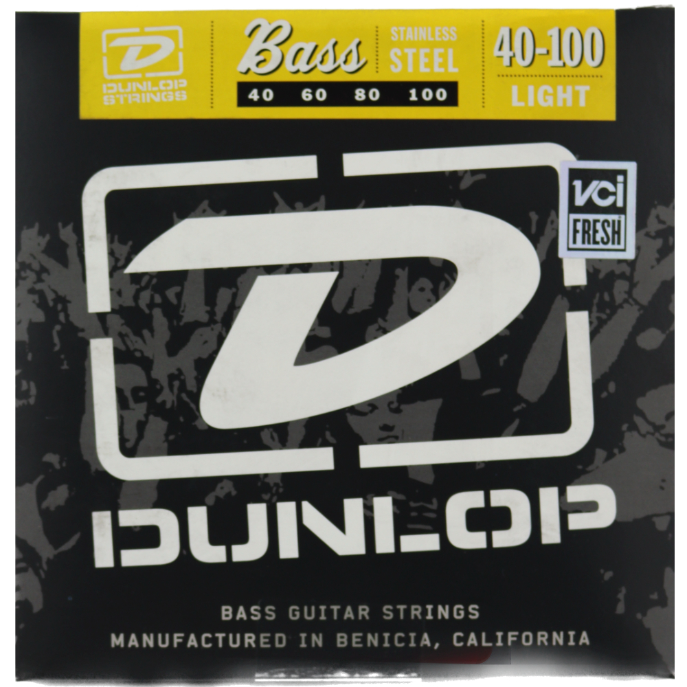 JIM DUNLOP STAINLESS STEEL Bass Strings DBS40100 エレキベース弦