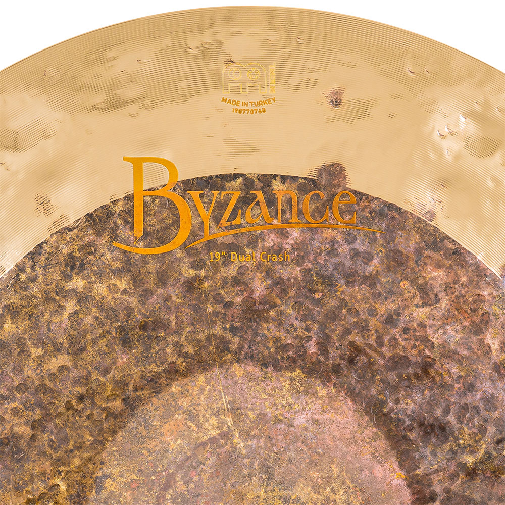 MEINL B19DUC Crashes Byzance Dual Series 19' クラッシュシンバル マイネル ロゴ画像