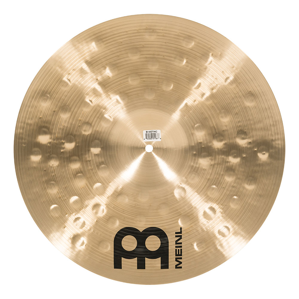 MEINL B18ETHC Extra Thin Hammered Crashes Byzance Traditional