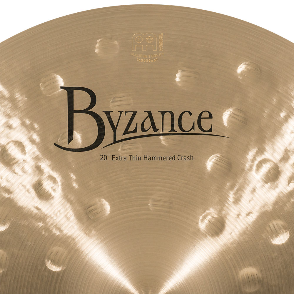 MEINL B20ETHC Extra Thin Hammered Crashes Byzance Traditional series 20