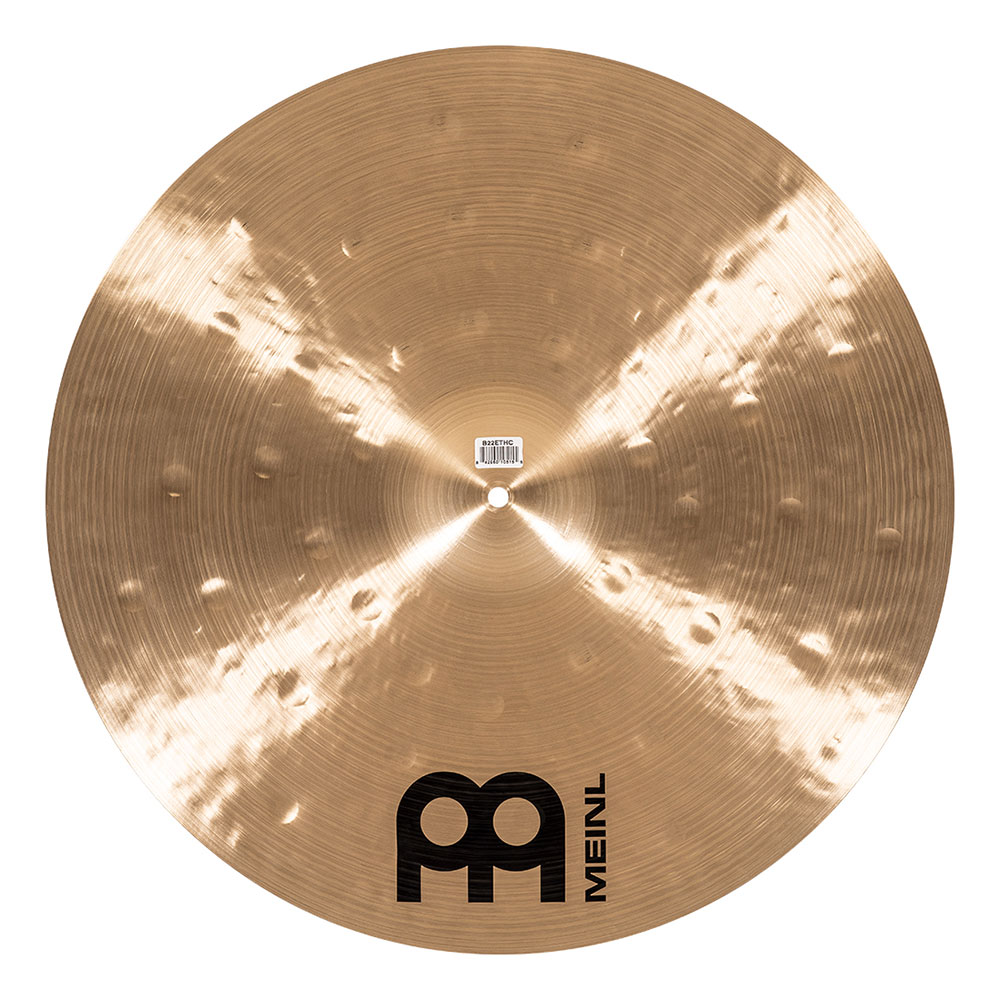 MEINL B22ETHC Extra Thin Hammered Crashes Byzance Traditional series 22