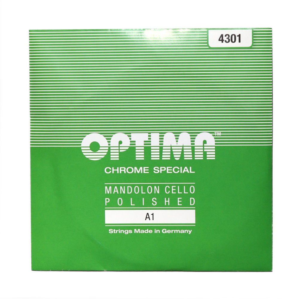 Optima Strings 1A No.4301 GREEN 1弦 バラ弦 マンドロンチェロ弦