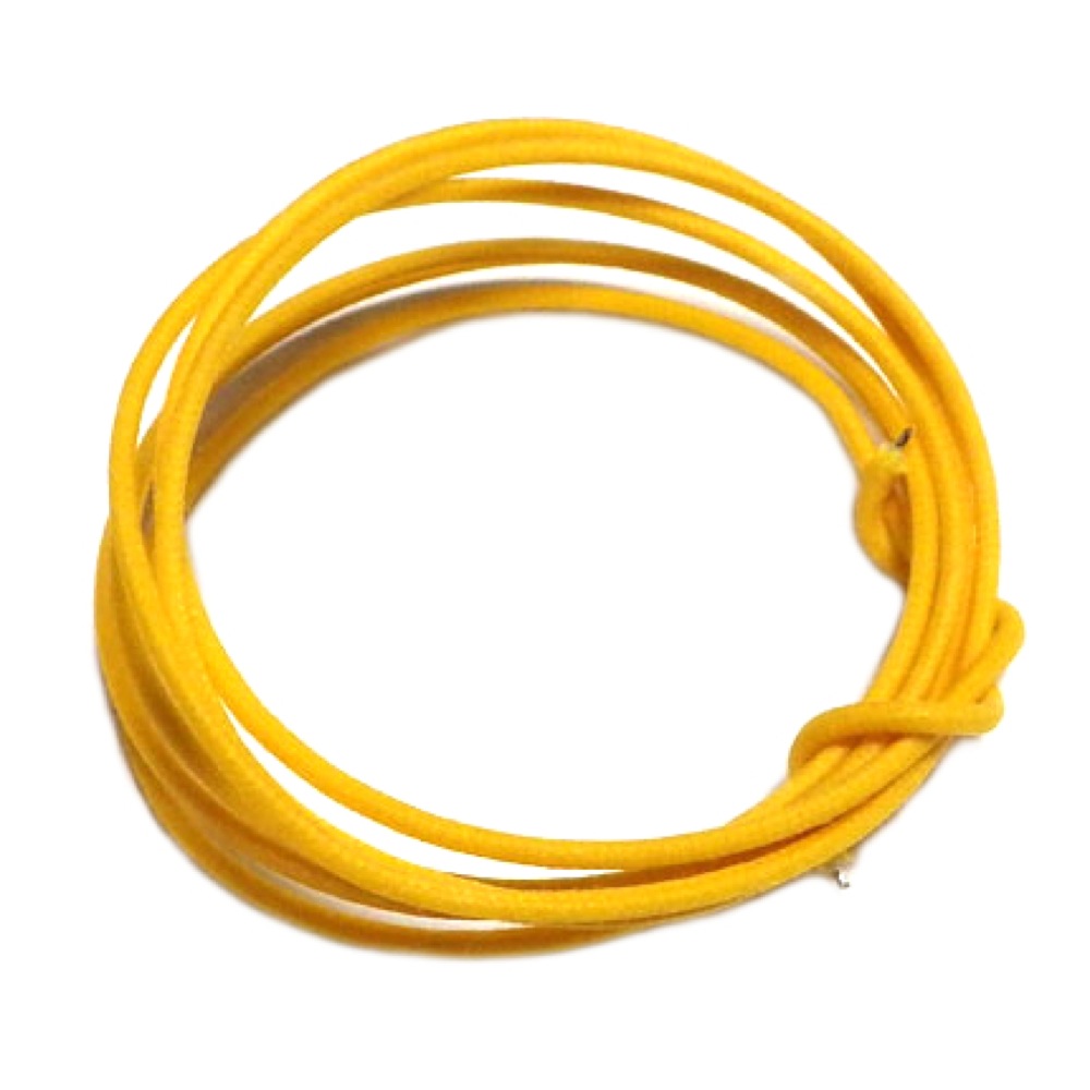 Montreux EXC Basic USA Cloth Wire 1M Yellow No.5113 配線材