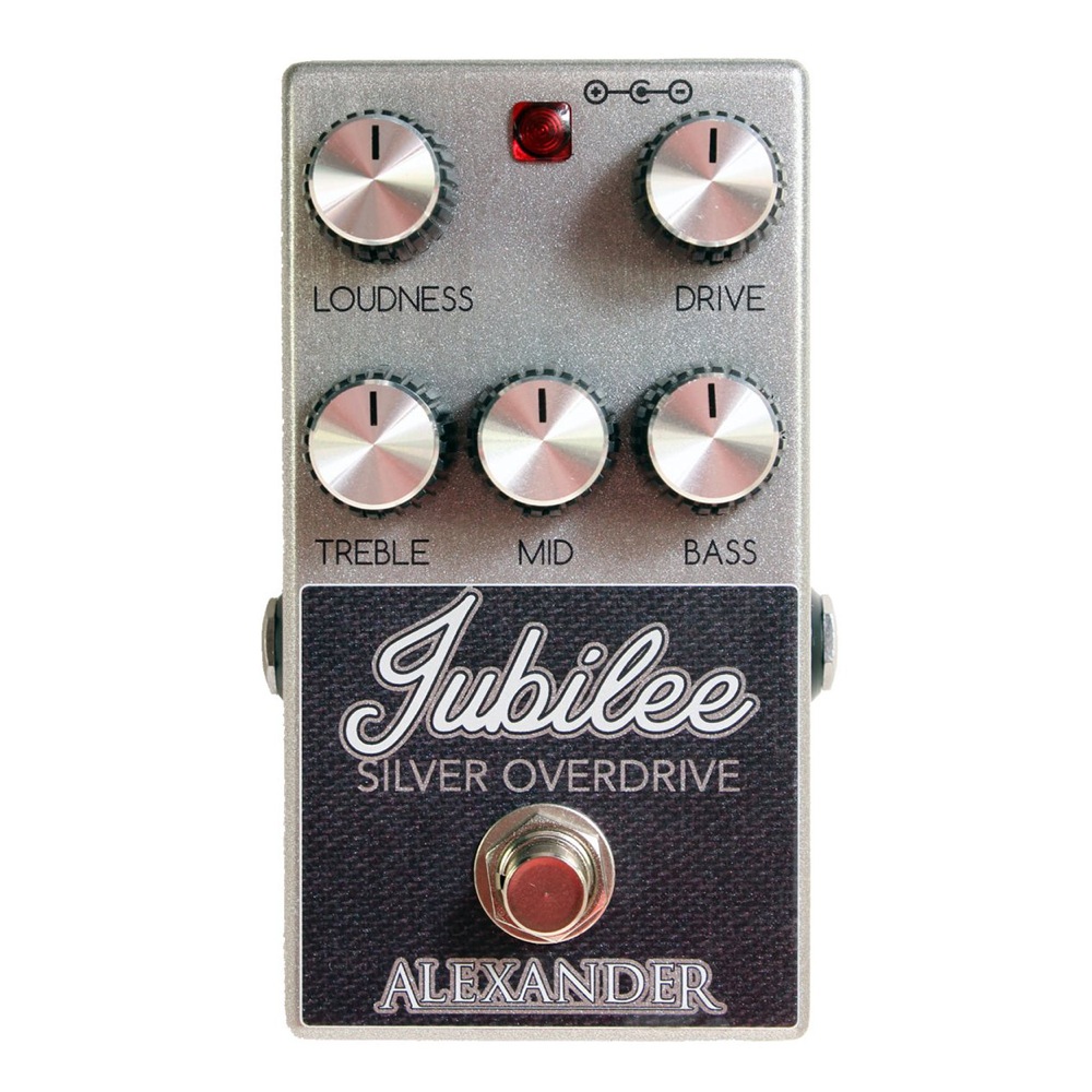 Alexander Pedals Jubilee Silver Overdrive オーバードライブ ギター