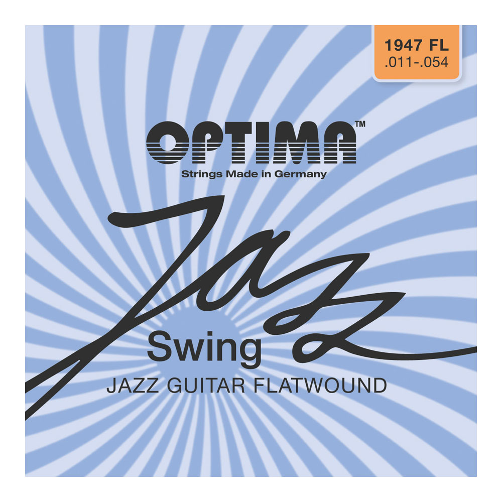 Optima Strings 1947.FL Jazz Swing Flatwound Strings エレキギター弦