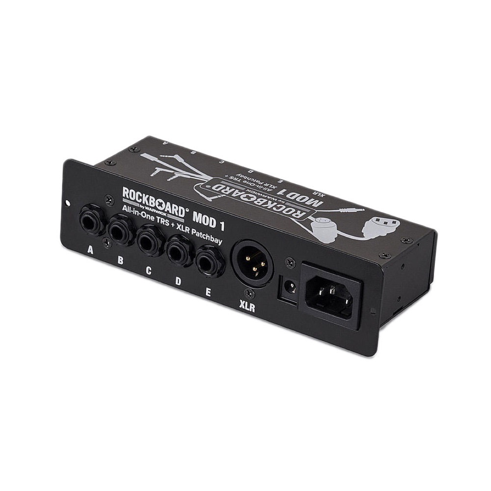 RockBoard RBO B MOD 1 V2 All-in-One TRS & XLR IEC & Barrel Patchbay ペダルボード用 パッチベイ