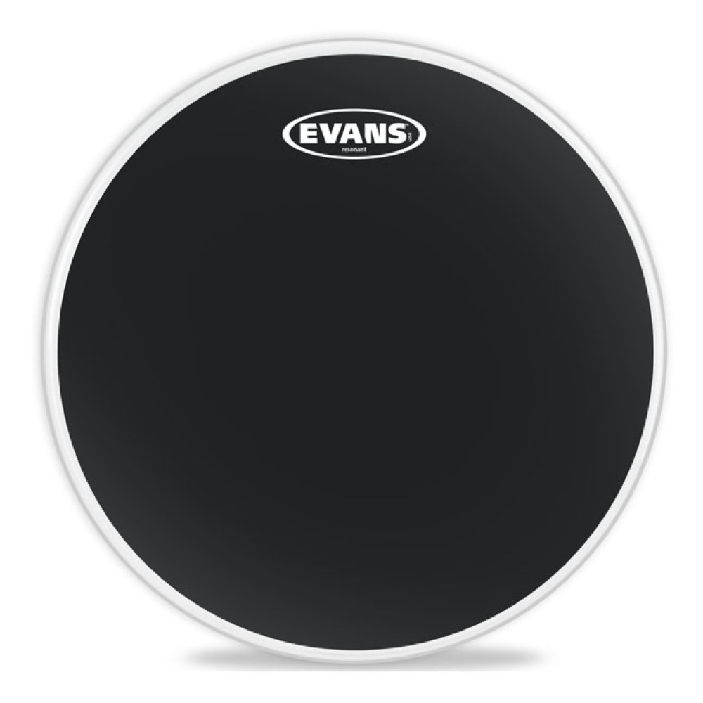 EVANS TT14RBG 14" Resonant Tom Black ドラムヘッド