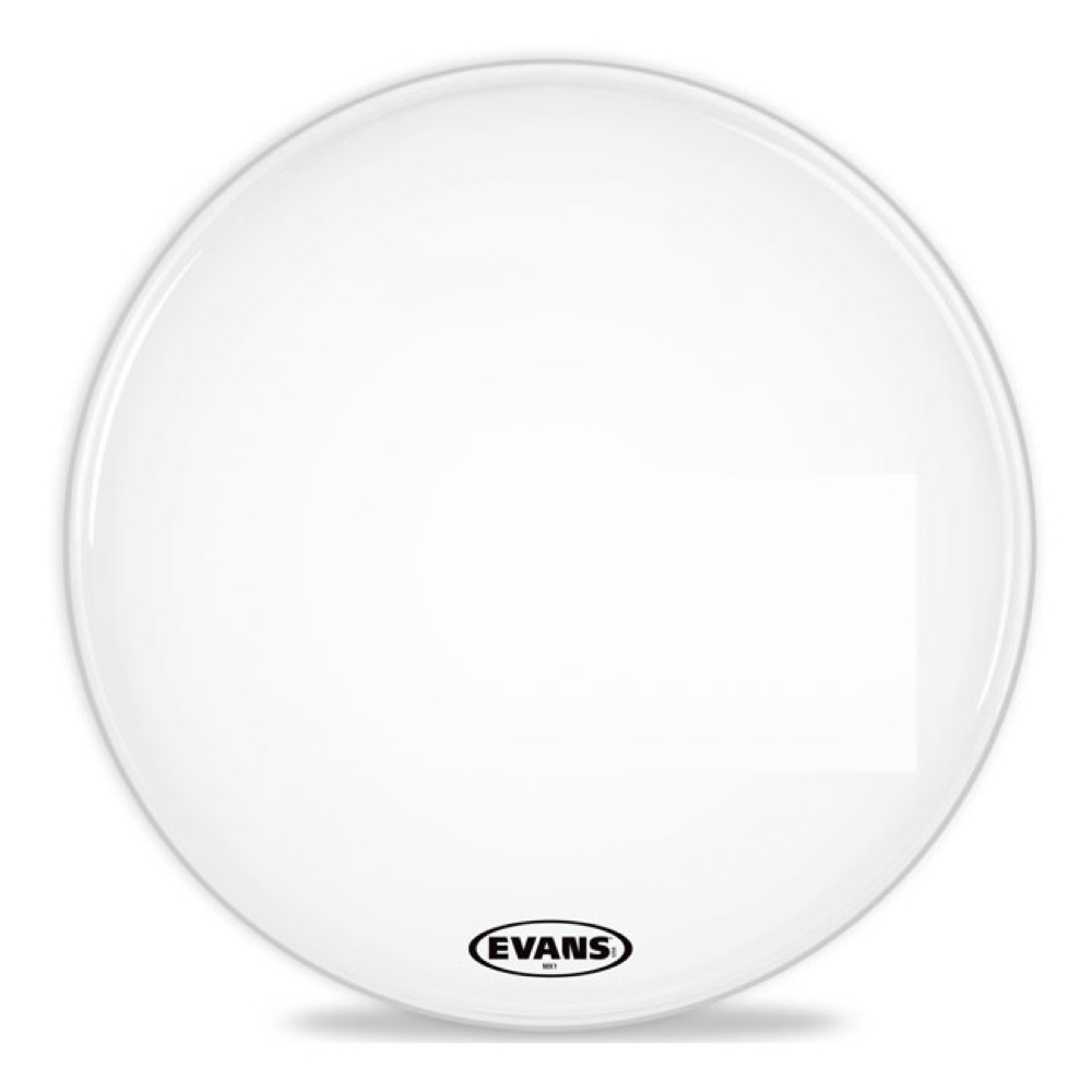 EVANS BD32MX1W 32" MX1 White Marching Bass Head マーチングバスドラムヘッド