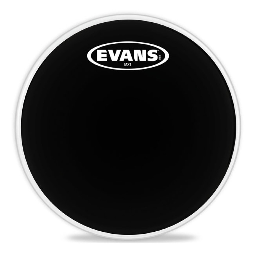 EVANS TT12MXB 12" MX Black Marching Tenor Head マーチングテナードラムヘッド