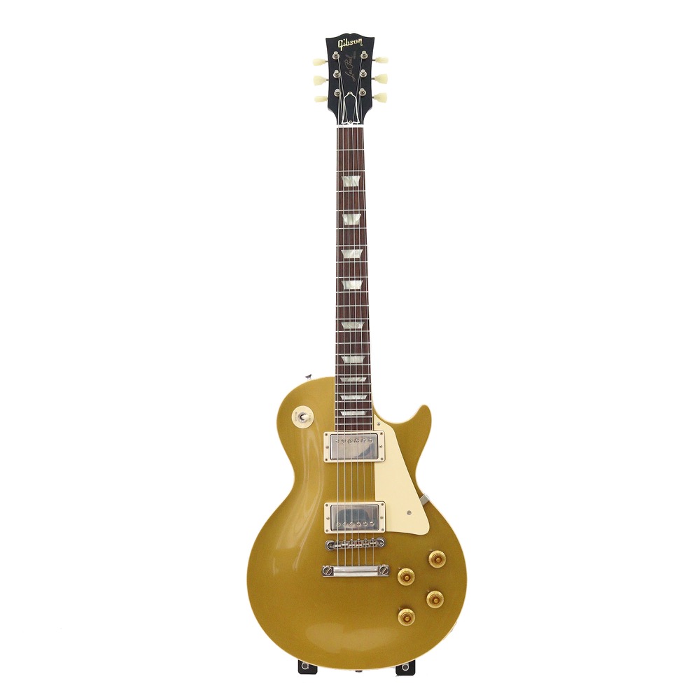 VOS　Gibson　1957　Gold　エレキギター(ハムバッカー搭載レスポールのリリース初年度1957モデル)　Custom　Les　Reissue　Shop　Gold　Paul　top　Double　Darkback　web総合楽器店