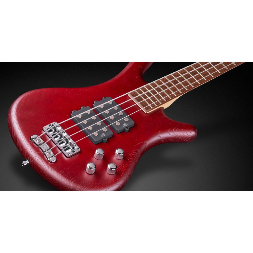 WARWICK Rockbass Corvette 
 4st Burgundy Red Transparent Satin