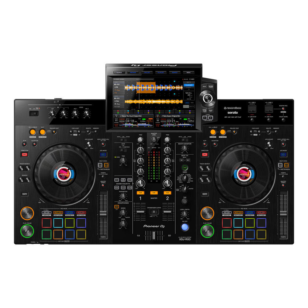 一体型DJシステム)　web総合楽器店　Pioneer　XDJ-RX3　オールインワンDJシステム(パイオニアDJ　DJ　2ch　プレーヤー/ミキサー