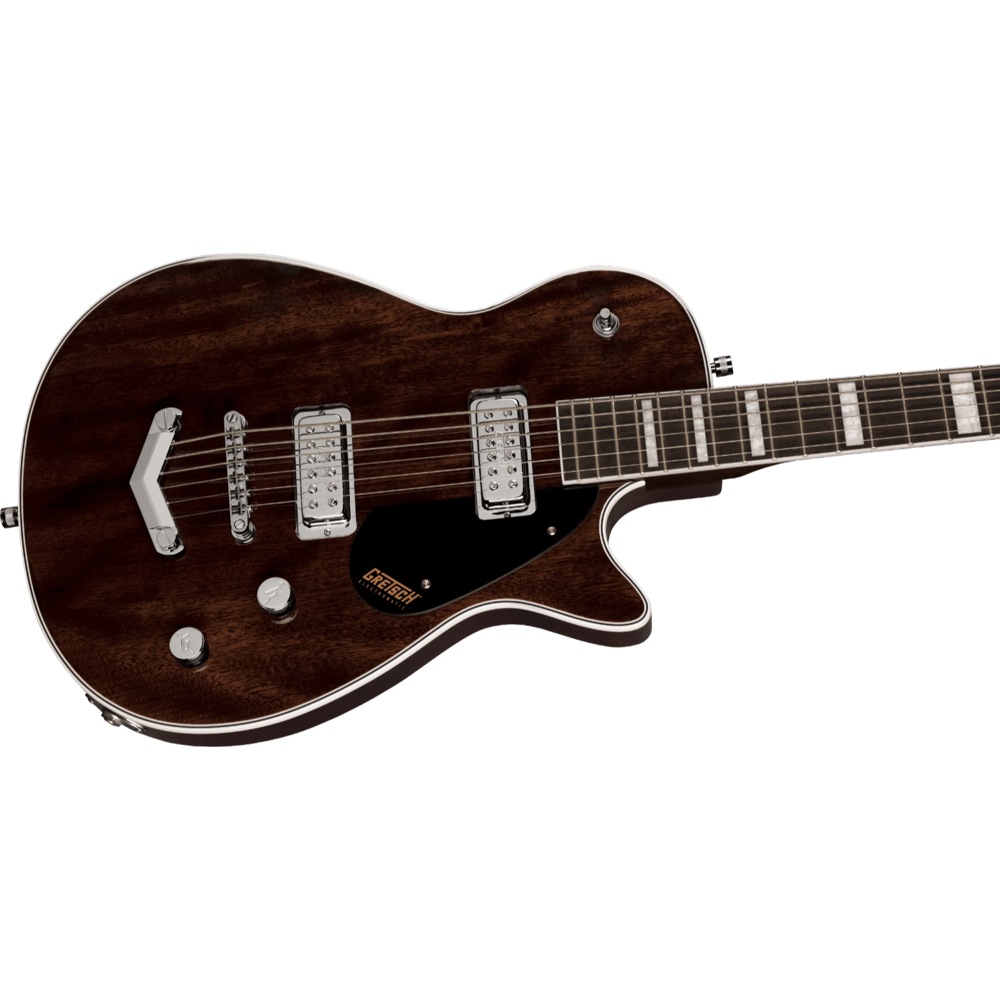 GRETSCH G5260 Electromatic Jet Baritone with V-Stoptail IMRL バリトンギター エレキギター 斜めアングル画像