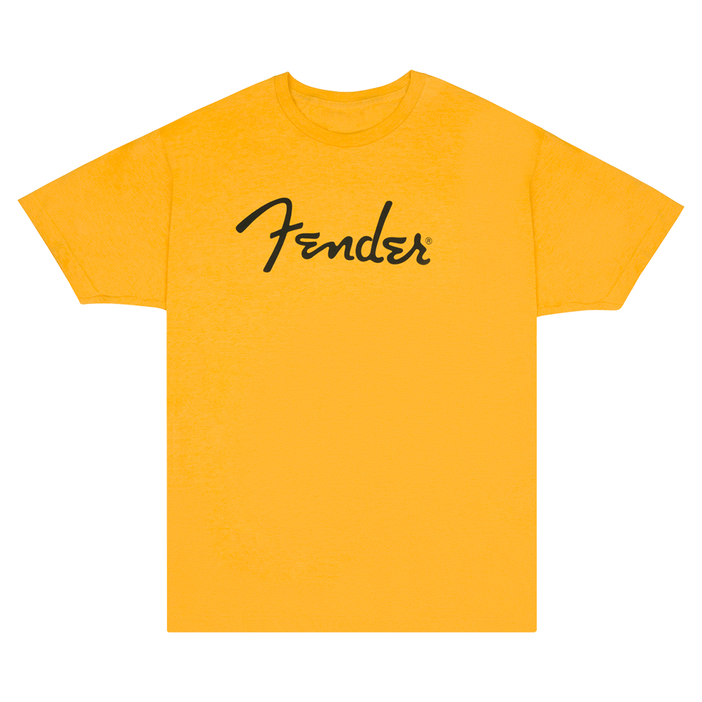 Fender Spaghetti Logo T-Shirt Butterscotch M Tシャツ 半袖