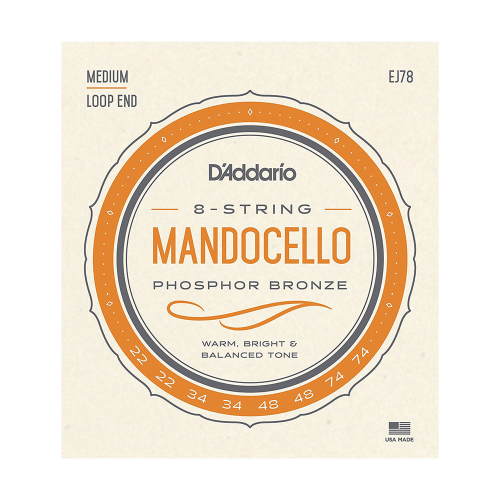 D’Addario EJ78 Mandocello/Phosphor Bronze マンドリン弦