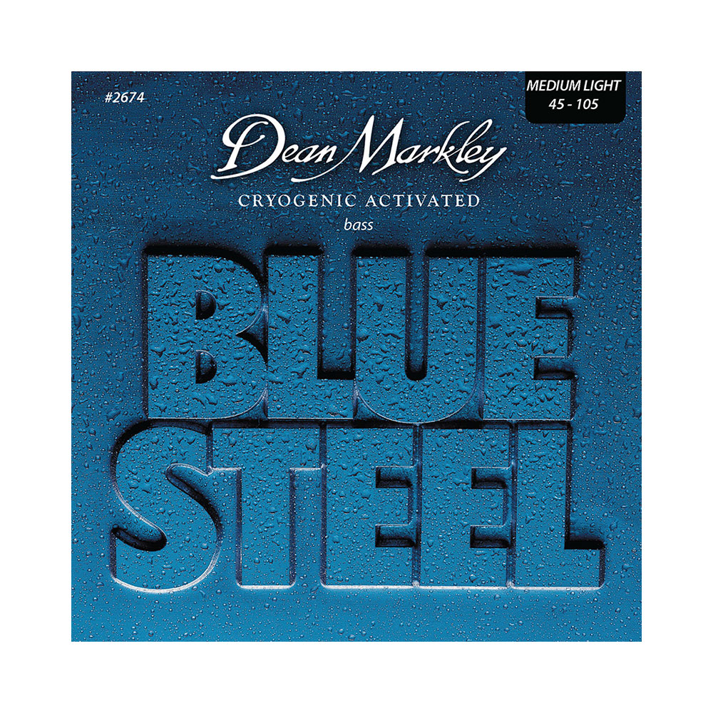Dean Markley DM2674 Blue Steel Bass Guitar Strings Med Light 4STR 45-105  エレキベース弦(ディーンマークレー ステンレスワウンド弦 45-105) | web総合楽器店 chuya-online.com