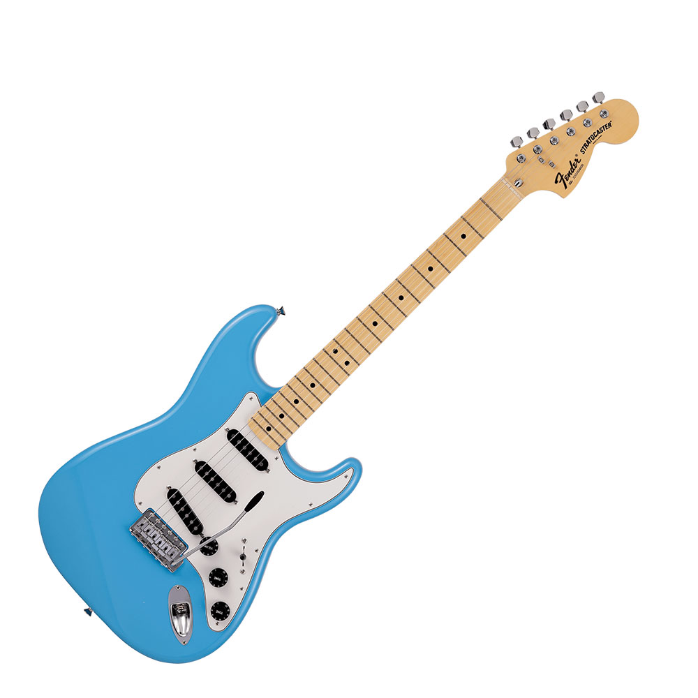 Made　Japan　日本製)　Stratocaster　Maui　International　ストラトキャスター　エレキギター(フェンダー　in　2022年限定モデル　フェンダー　Blue　Color　Fender　Limited　web総合楽器店