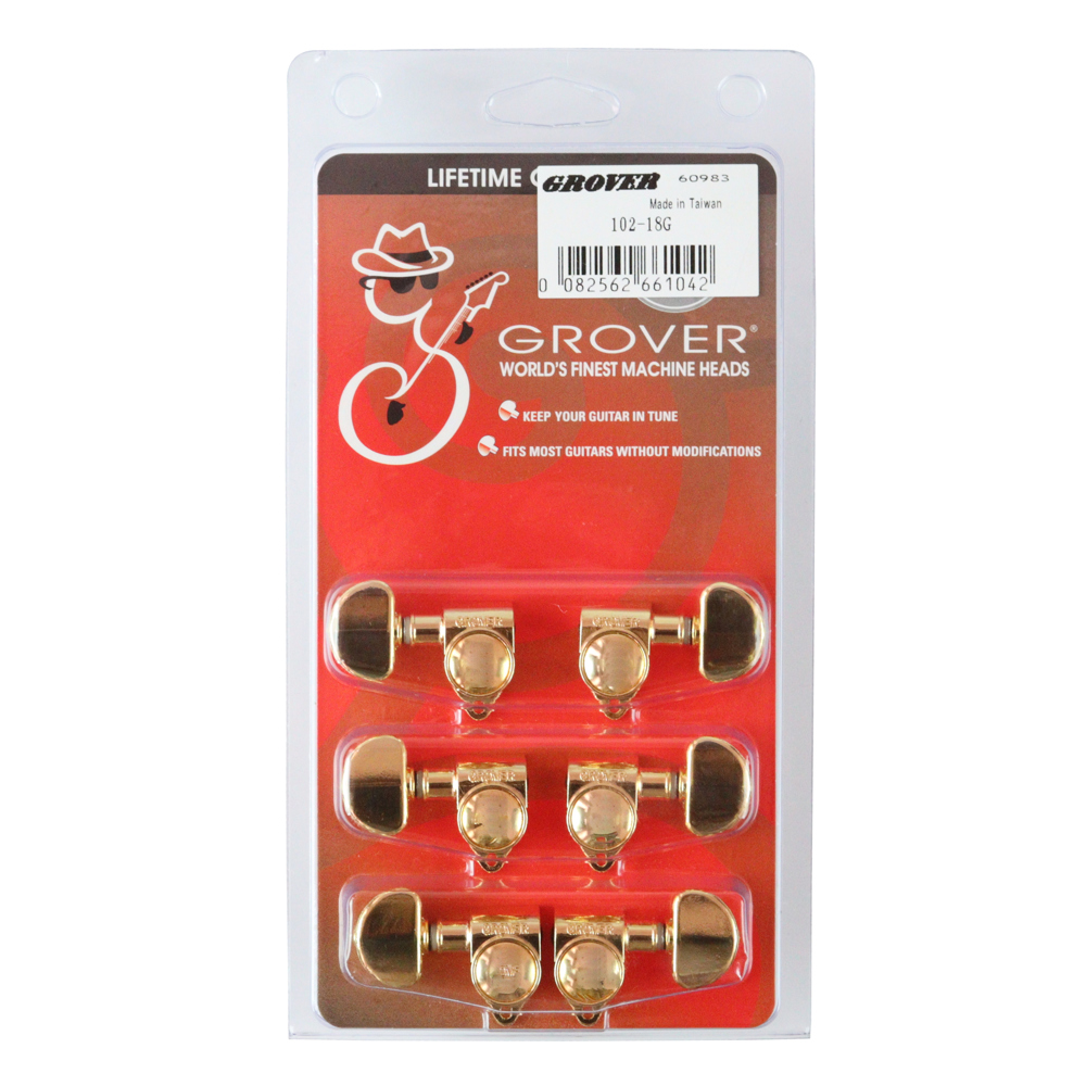 未使用】GROVER ROTO-GRIPS 502C ロック式ペグ グローバー - エレキギター