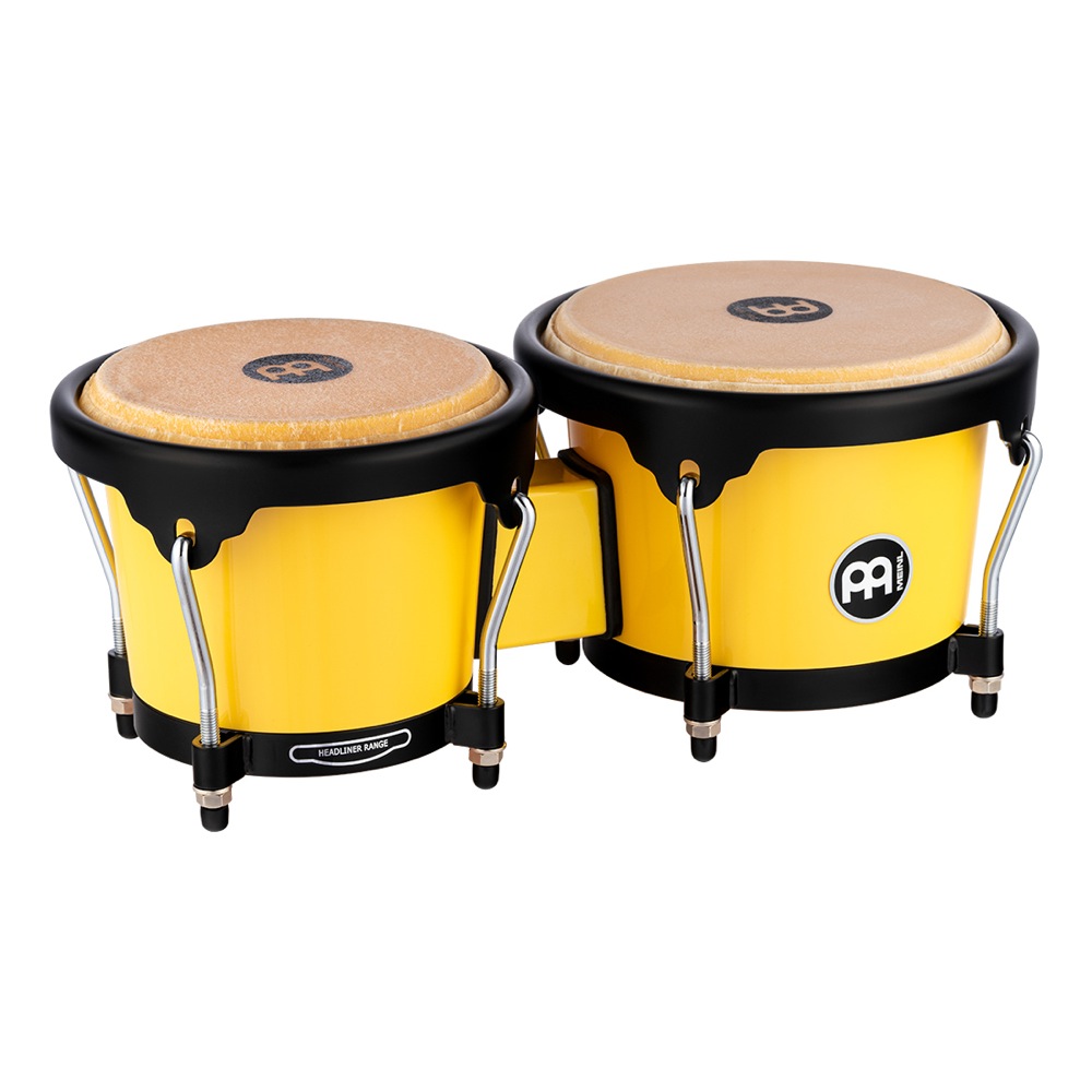 MEINL HB50IY Illuminating Yellow Journey Series Bongo ABSボディ