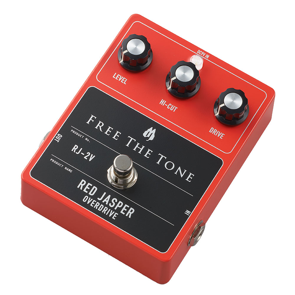 Free The Tone RJ-2V Red Jasper OverDrive オーバードライブ ギターエフェクター