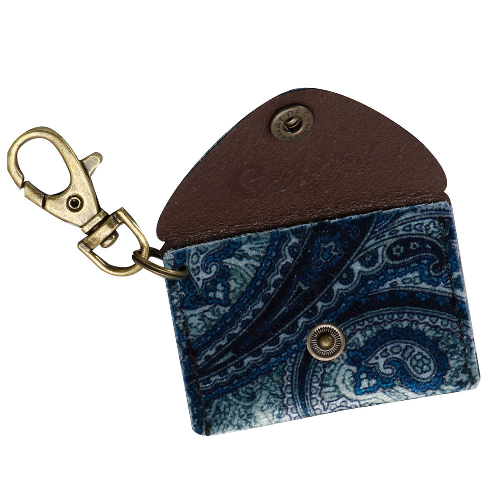 Righton! STRAPS Pick Pouch Paisley Blue ピックケース 内側画像