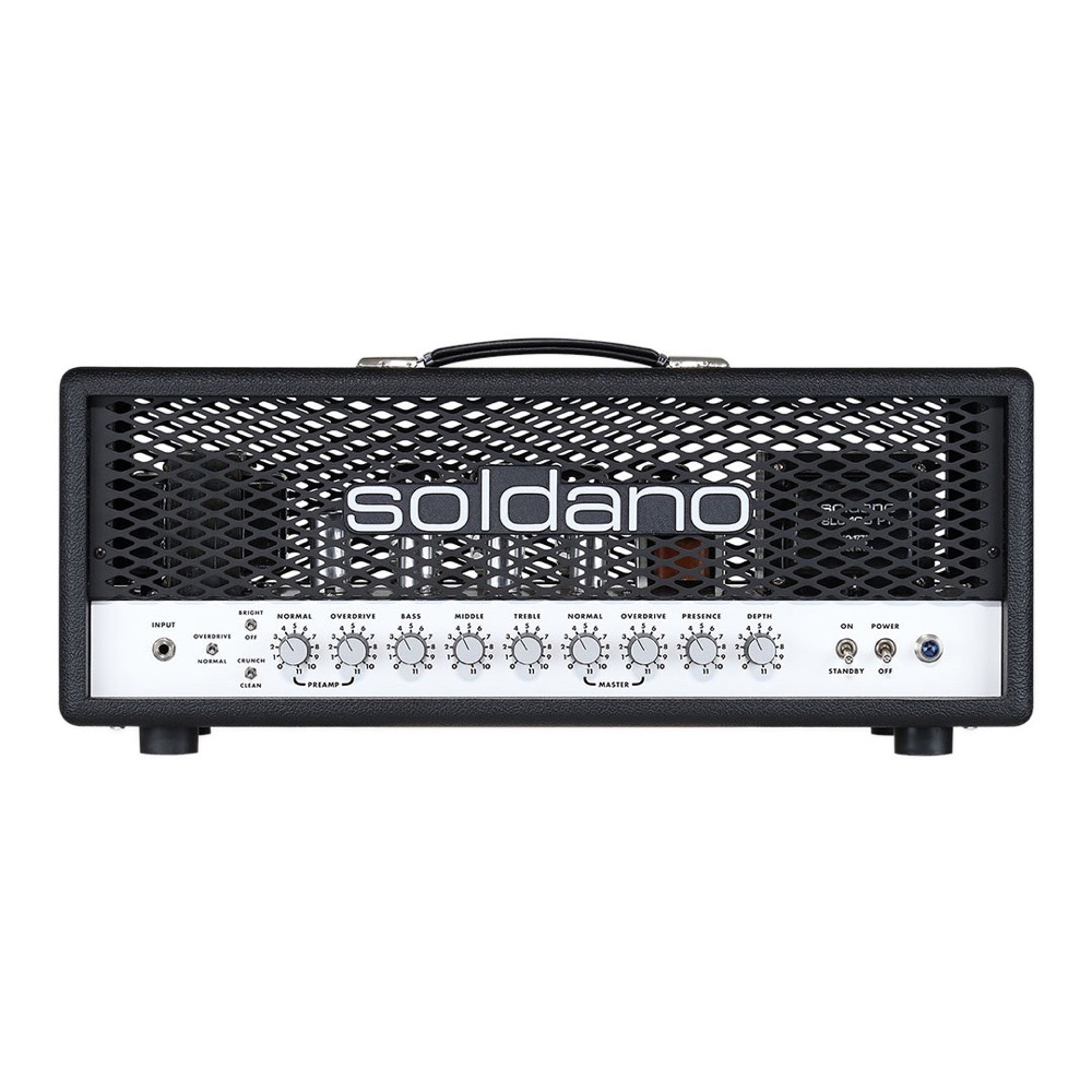 Soldano SLO-100 Classic Head Black Tolex Metal Grille 100W ギターアンプヘッド