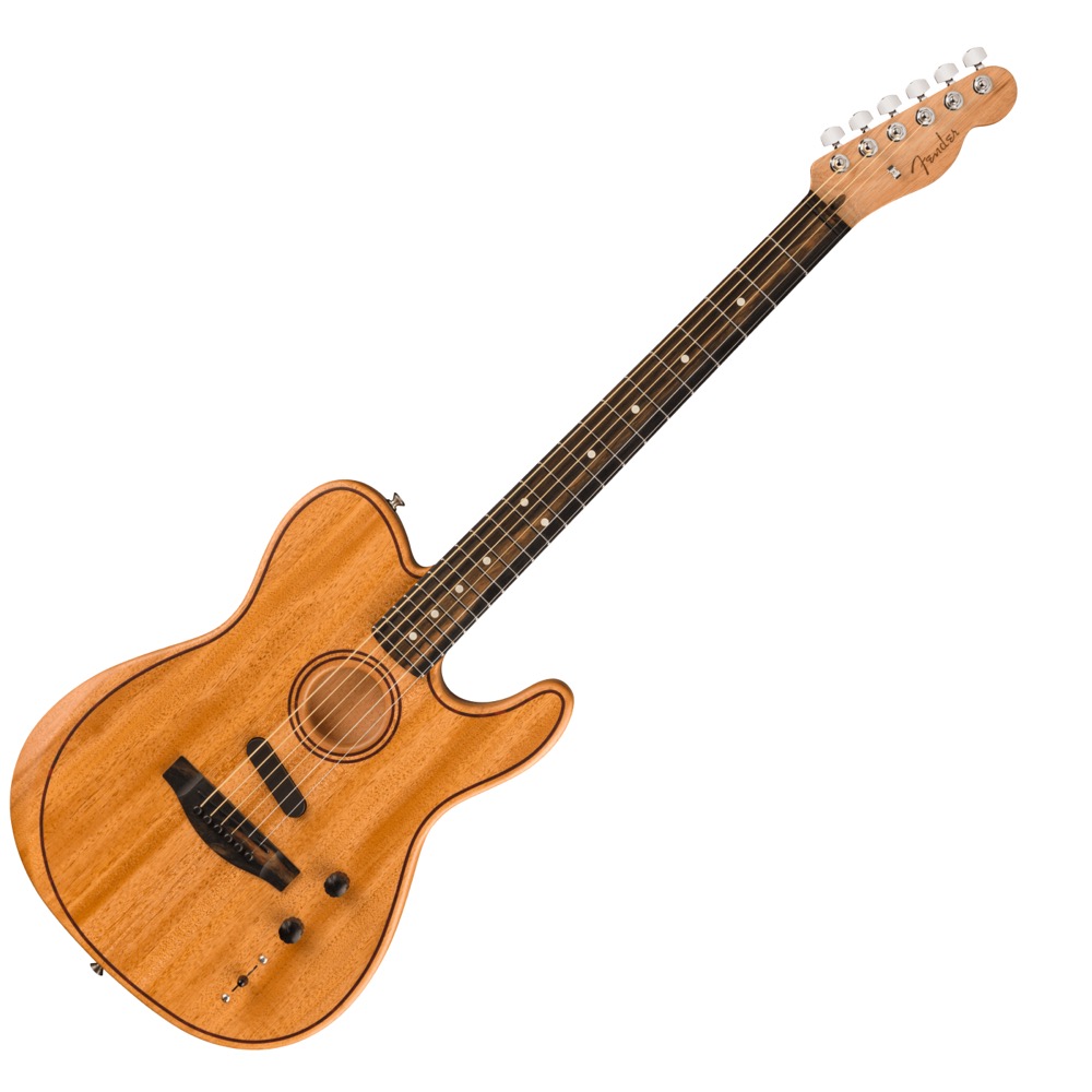 フェンダー Fender American Acoustasonic Telecaster All-Mahogany Natural  エレクトリックアコースティックギター