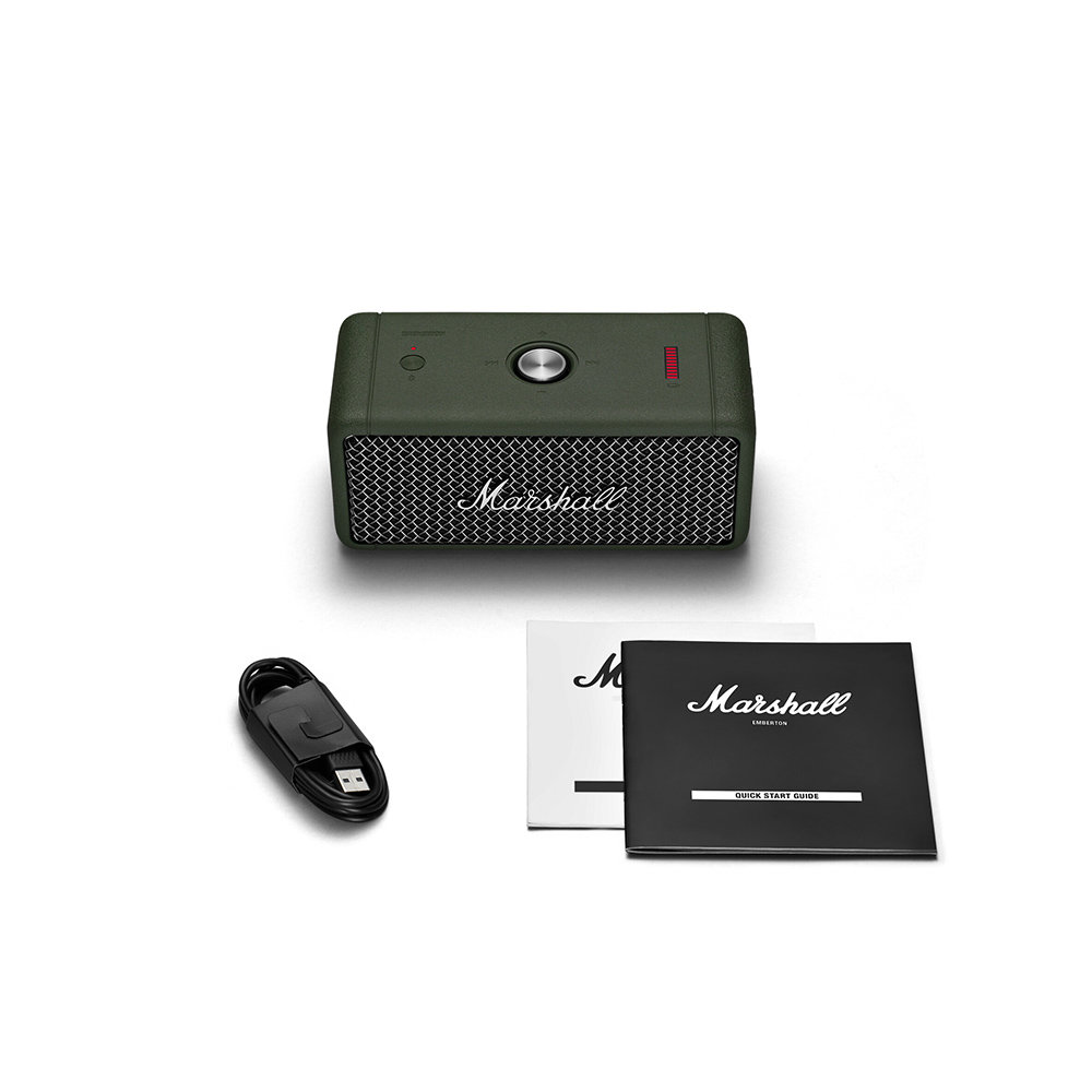 MARSHALL Emberton Forest Bluetooth ワイヤレススピーカー(マーシャル ブルートゥース5.0対応 IPX7防水スピーカー)  | chuya-online.com 全国どこでも送料無料の楽器店