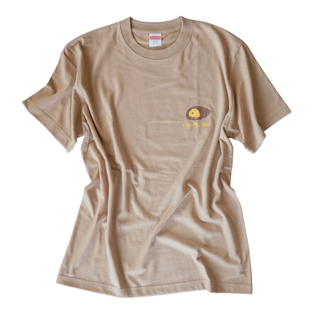 Effects Bakery Choco Cornet Lサイズ 半袖 Tシャツ チョココロネブラウン