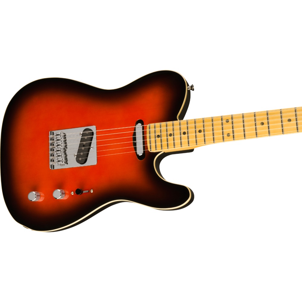 Fender Aerodyne Special Telecaster MN Hot Rod Burst エレキギター 斜めアングル画像