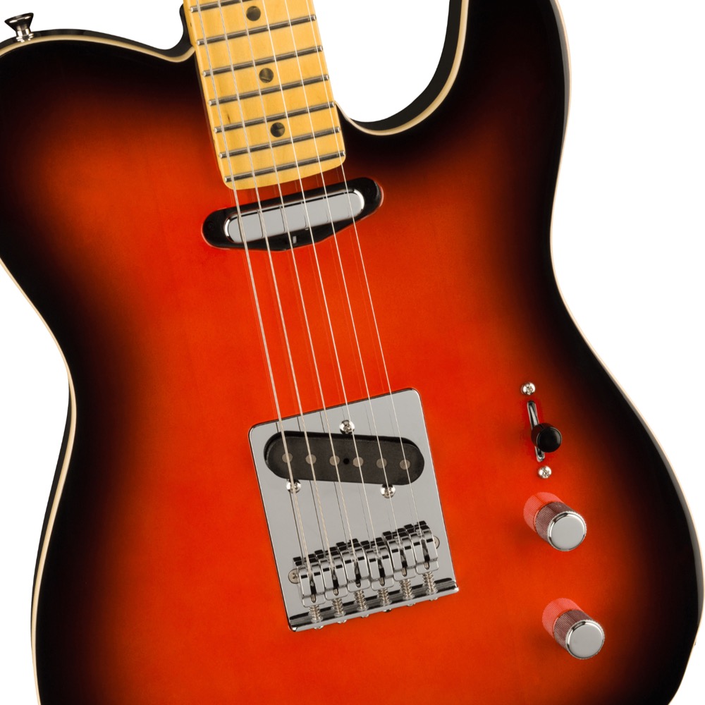 Fender Aerodyne Special Telecaster MN Hot Rod Burst エレキギター ボディアップ画像