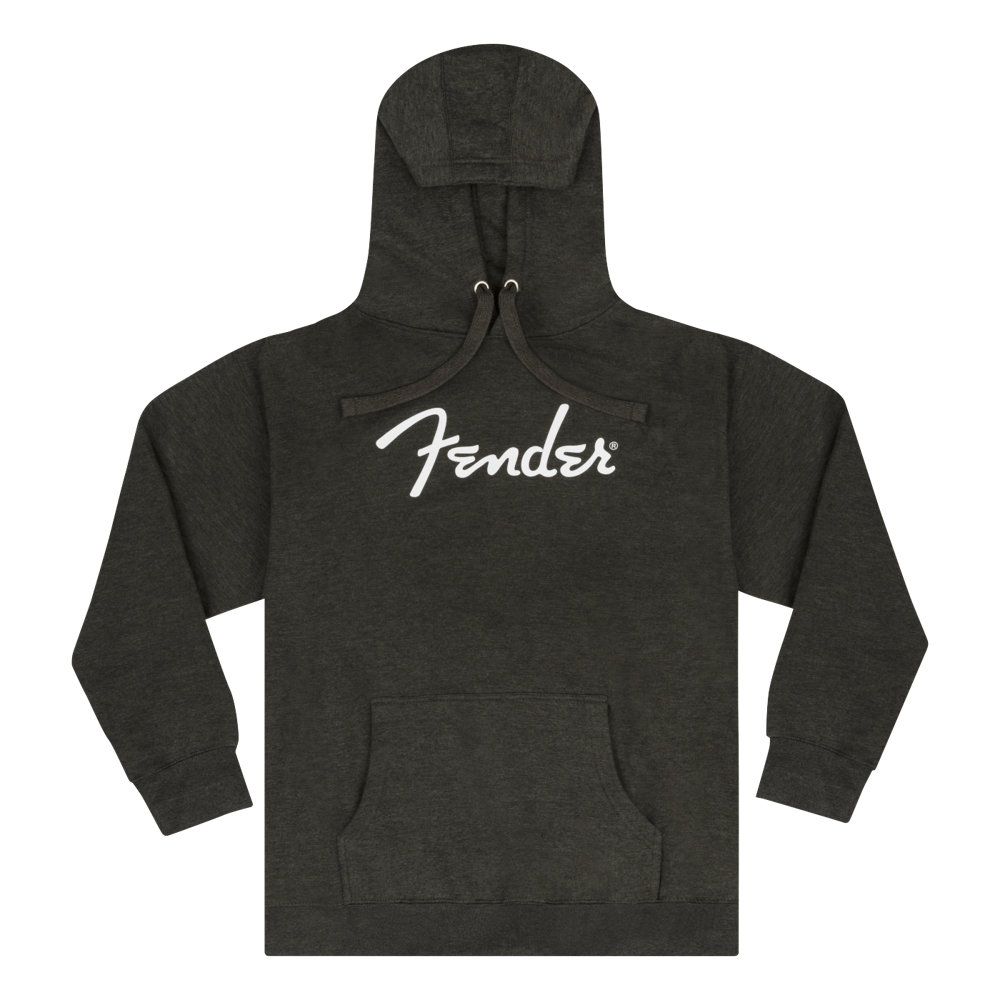 Fender Spaghetti Logo Hoodie Gray Heather Lサイズ パーカー 長袖