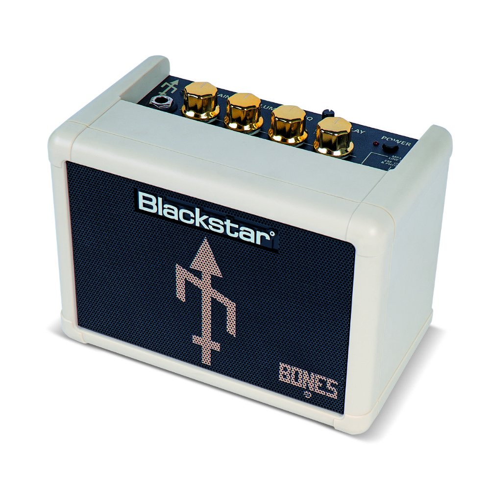 BLACKSTAR FLY 3 Bluetooth BONES UK ミ二ギターアンプ ブルートゥース機能搭載 小型ギターアンプ(ブルートゥース機能搭載  フロントグリルにBONES UKのシンボル) | chuya-online.com 全国どこでも送料無料の楽器店